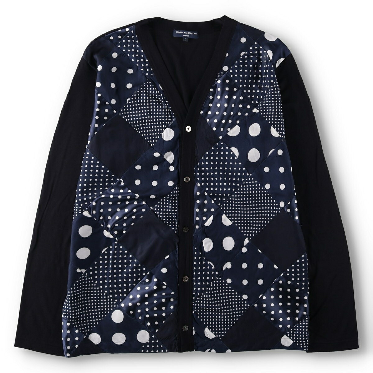 COMME des GARCONS/コムデギャルソン HOMME ウールニットカーディガン