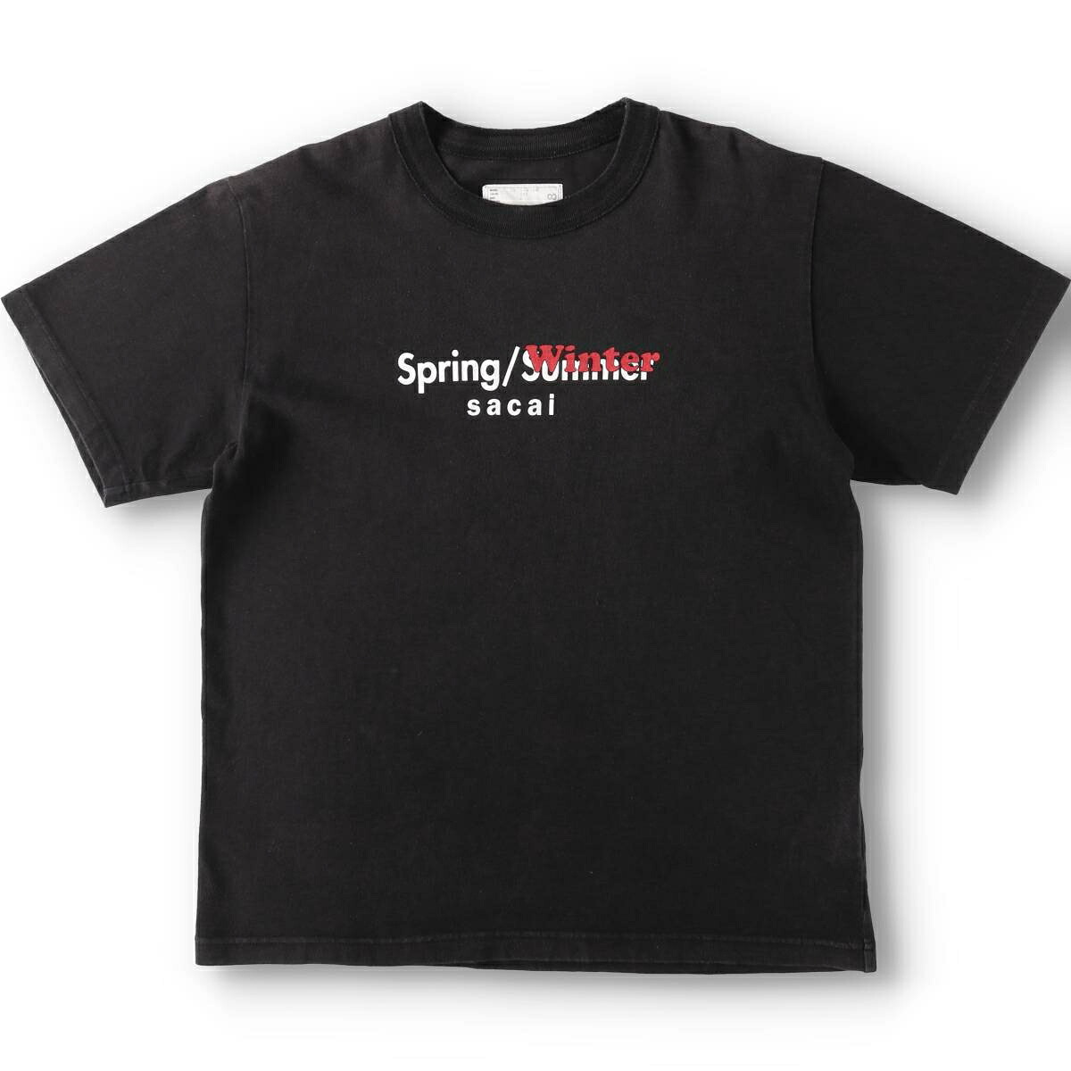 sacai/サカイ 半袖 プリントTシャツ