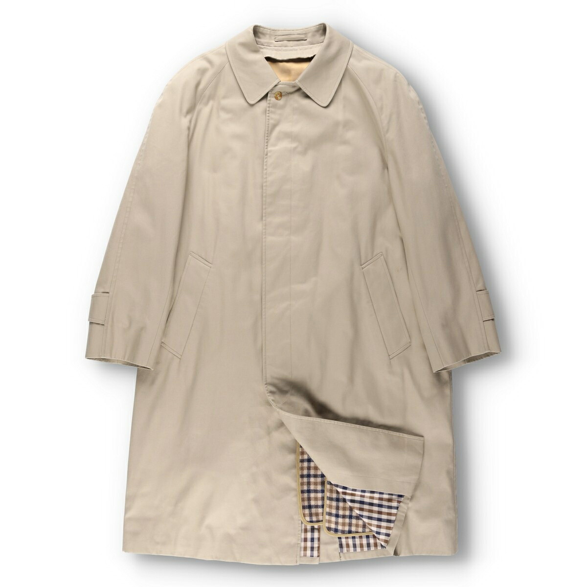 Aquascutum/アクアスキュータム AQUA5 ステンカラーコート バルマカーンコート