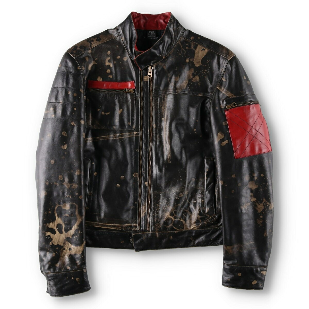 DIESEL/ディーゼル StyleLab シングルライダースジャケット