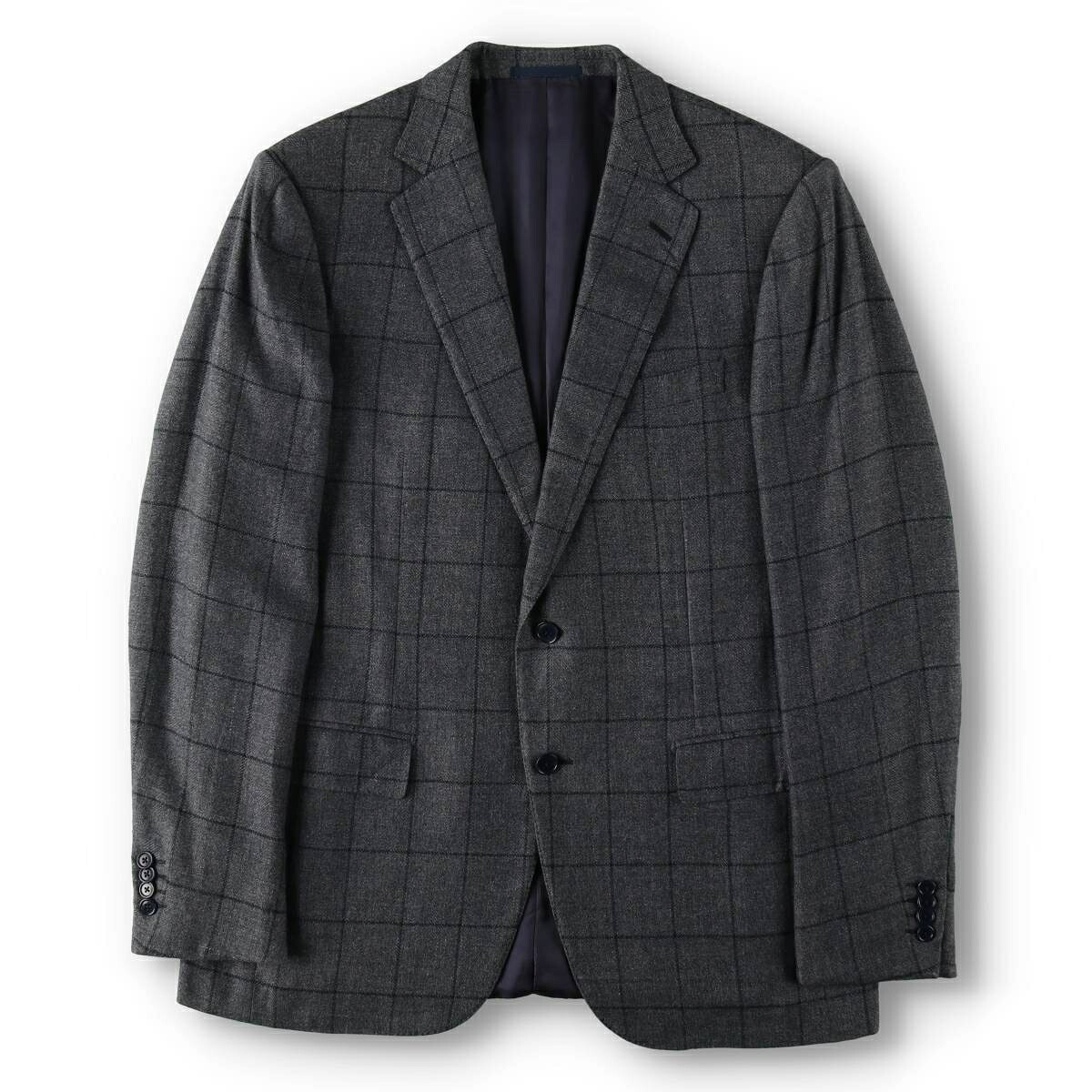 Ermenegildo Zegna/エルメネジルドゼニア ウールテーラードジャケット