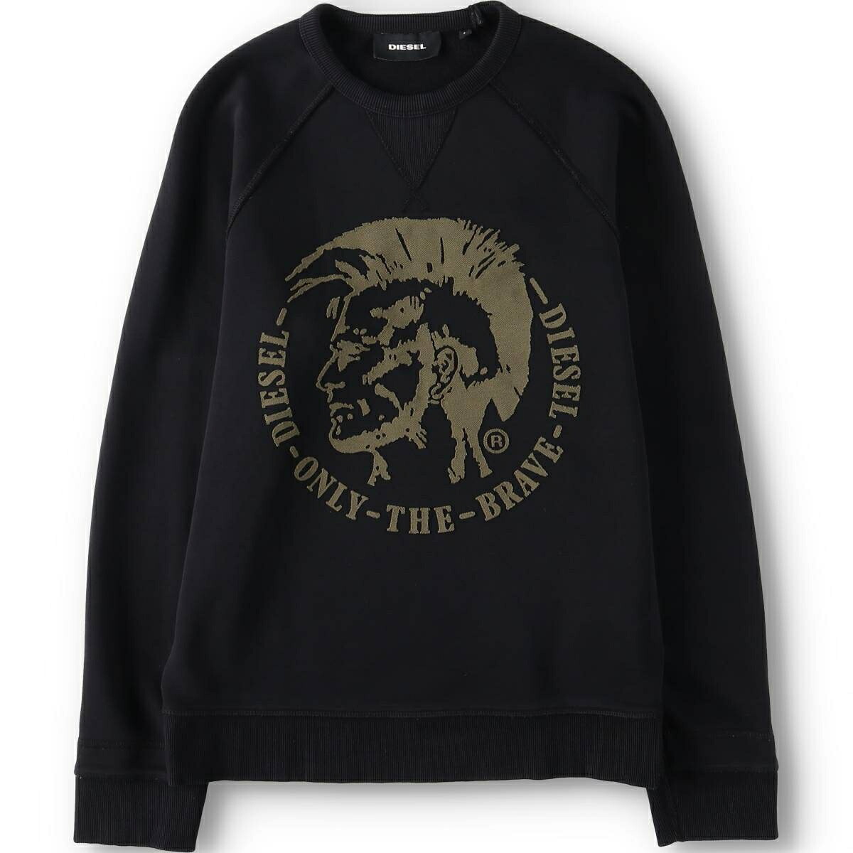 DIESEL/ディーゼル ロゴスウェットシャツ トレーナー