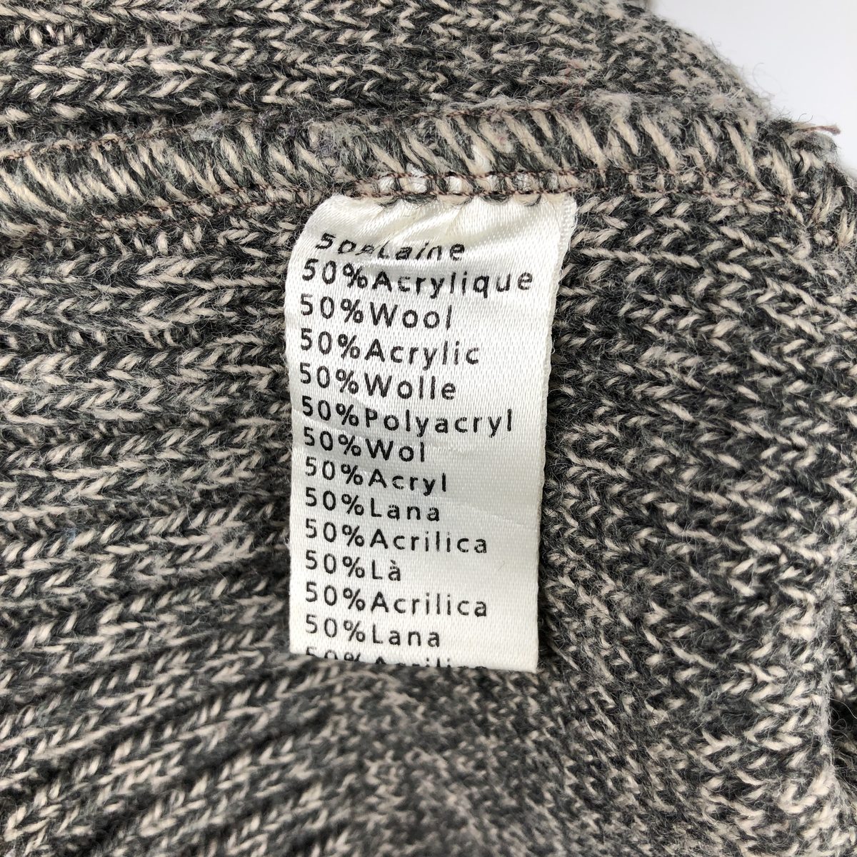 LACOSTE/ラコステ タートルネック ウールニットセーター