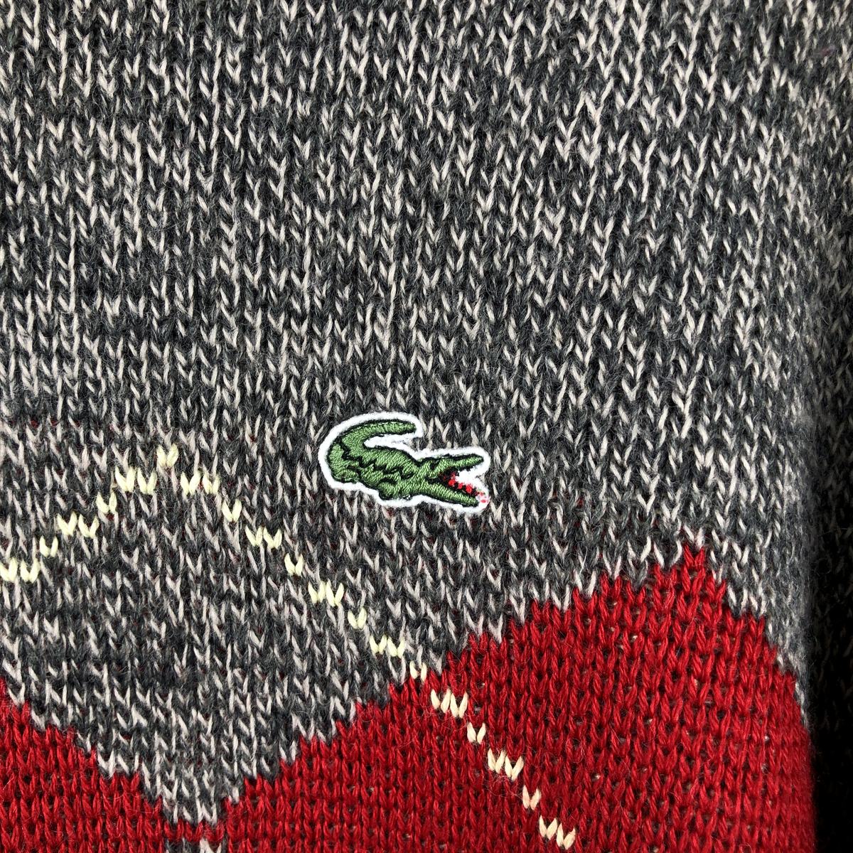 LACOSTE/ラコステ タートルネック ウールニットセーター