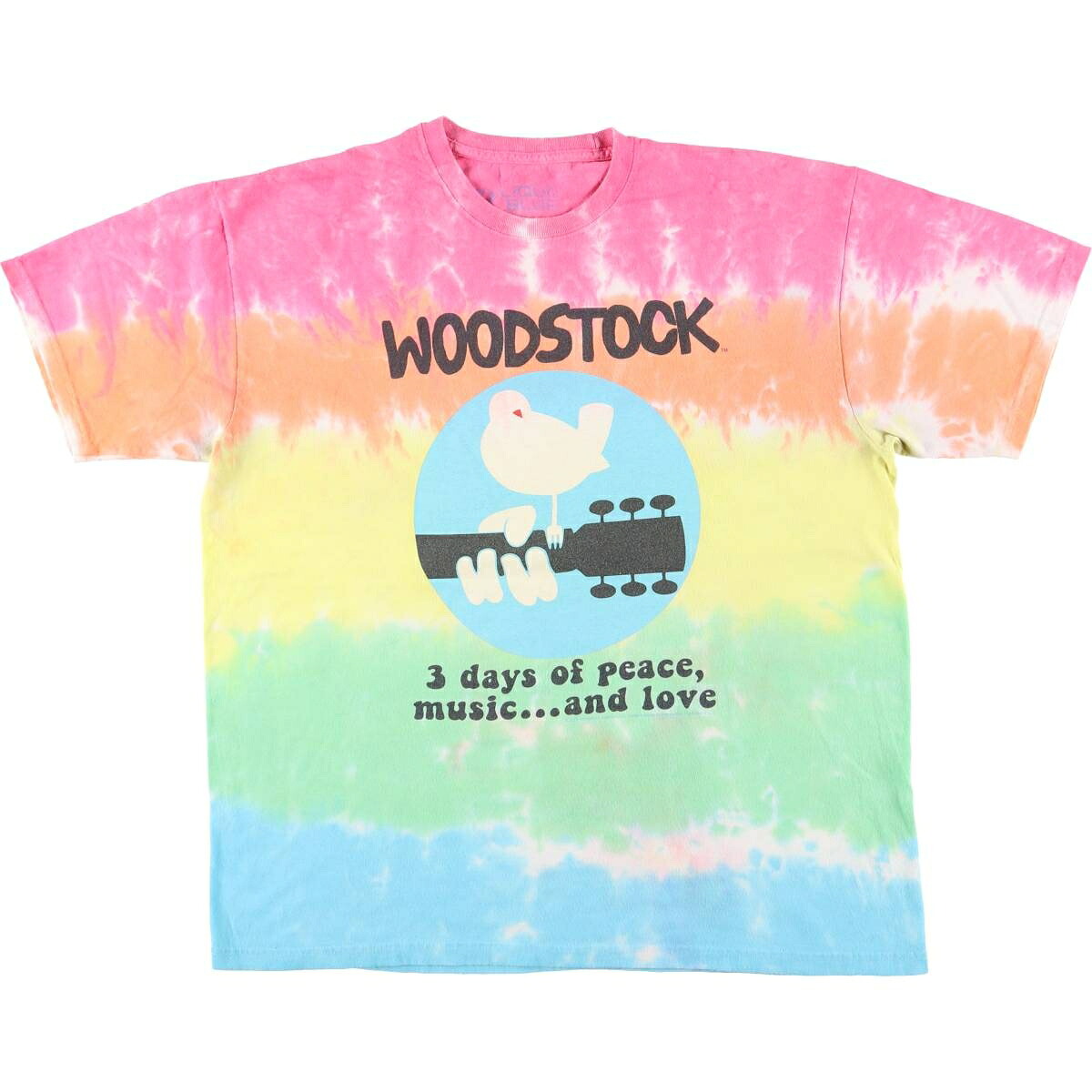 LIQUID BLUE/リキッドブルー WOODSTOCK ウッドストックフェスティバル バンドTシャツ バンT
