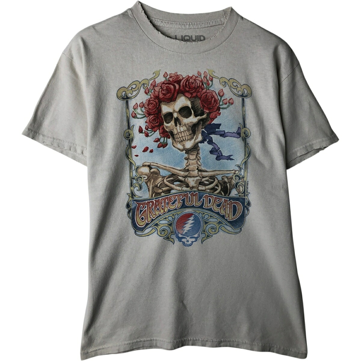 LIQUID BLUE/リキッドブルー GRATEFUL DEAD グレイトフルデッド  バンドTシャツ バンT
