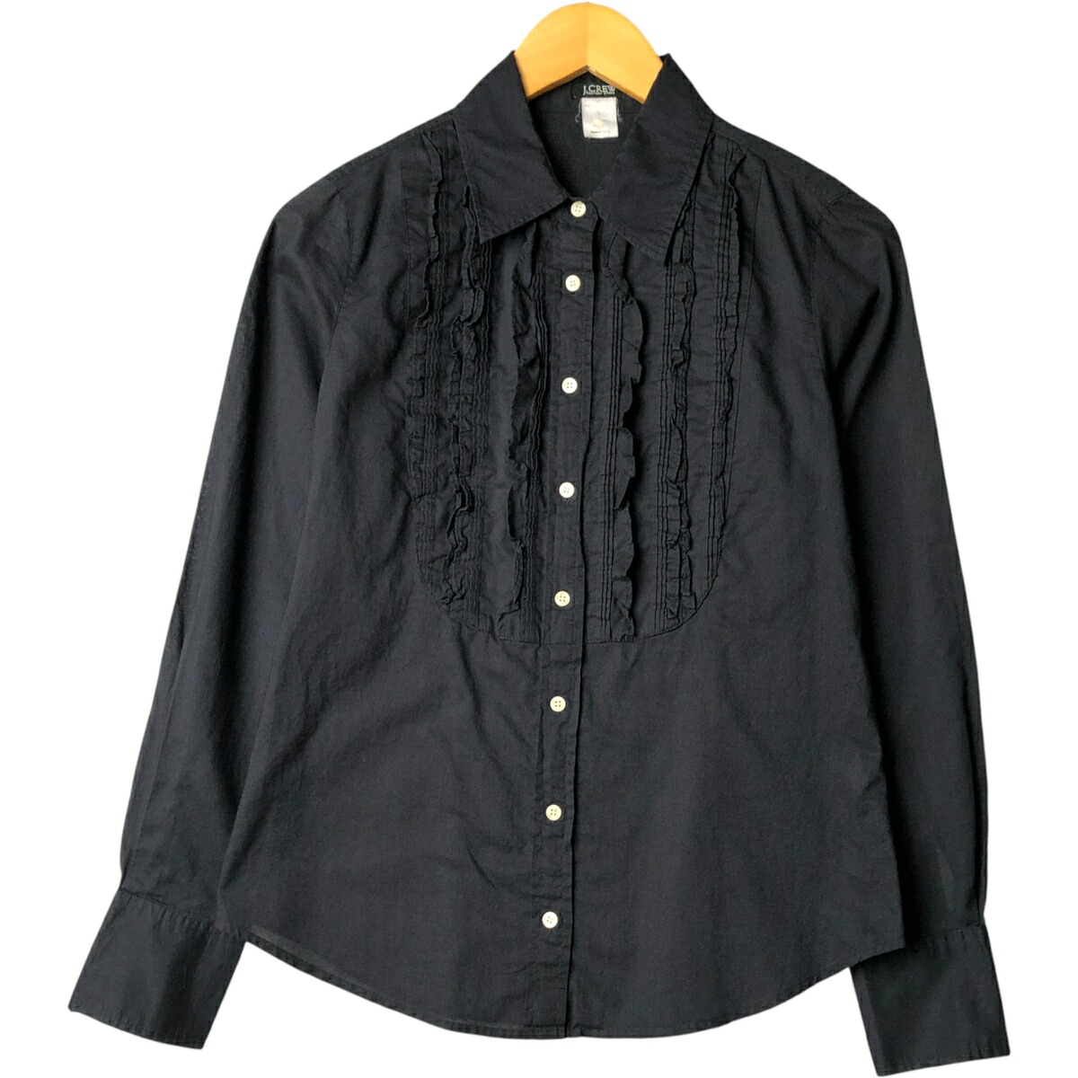 J.Crew/ジェイクルー 長袖 フリル ブラウス