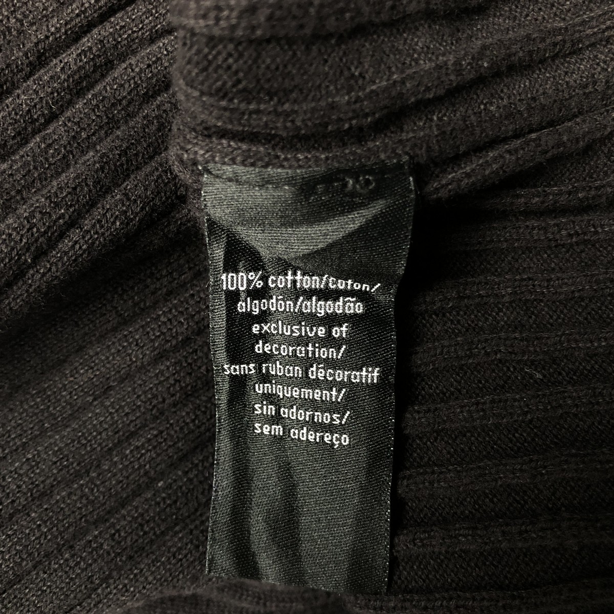 古着 90～00年代 カルバンクライン Calvin klein JEANS リブ編み コットンニットセーター レディースL相当 ヴィンテージ /eaa581289 【中古】 【250913】 【ADEL/アデル】 【SS2606_30