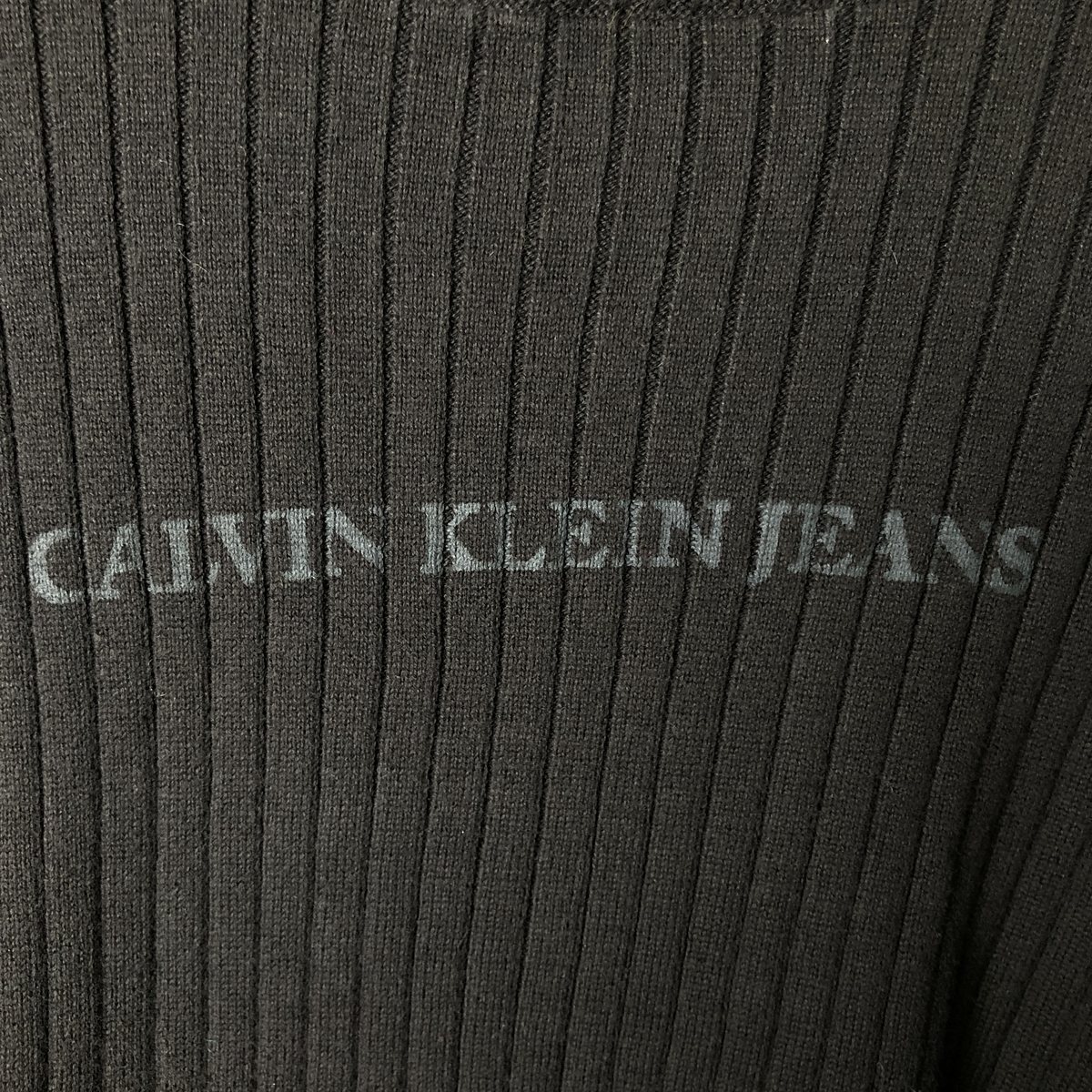 古着 90～00年代 カルバンクライン Calvin klein JEANS リブ編み コットンニットセーター レディースL相当 ヴィンテージ /eaa581289 【中古】 【250913】 【ADEL/アデル】 【SS2606_30