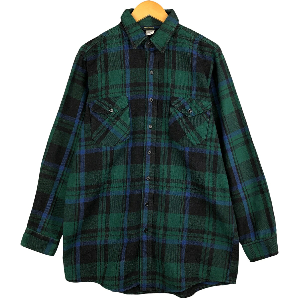 Osh kosh/オシュコシュ 長袖 フランネルチェックシャツ