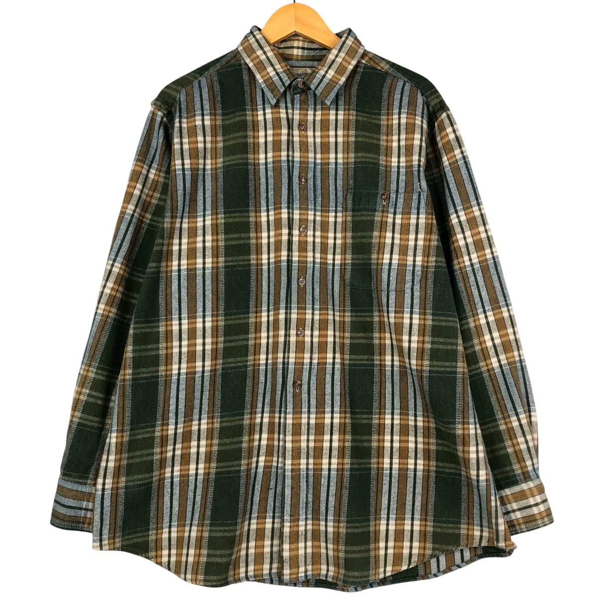 Field Master/フィールドマスター 長袖 フランネルチェックシャツ