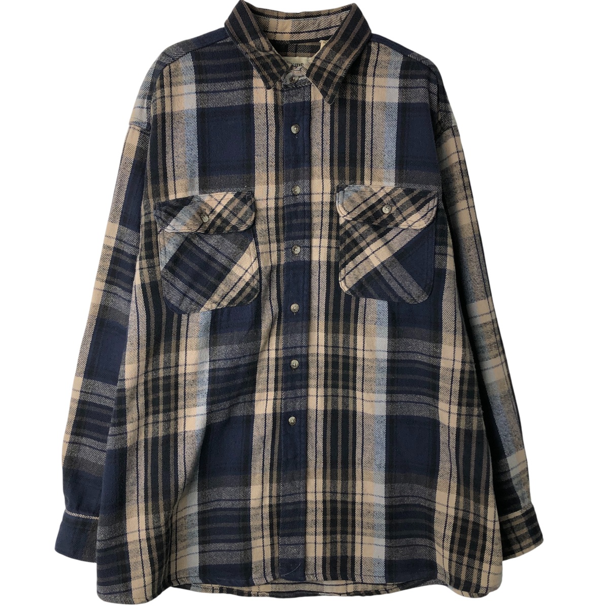 FIELDMASTER/フィールドマスター 長袖 フランネルチェックシャツ