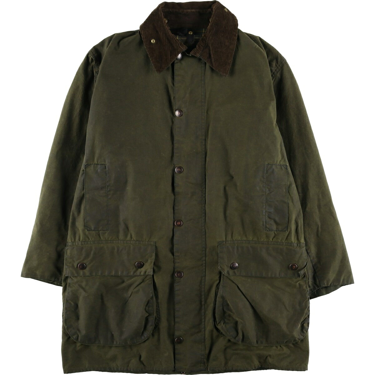 Barbour/バブアー BORDER ボーダー 旧3ワラント ワックスコットン オイルドジャケット
