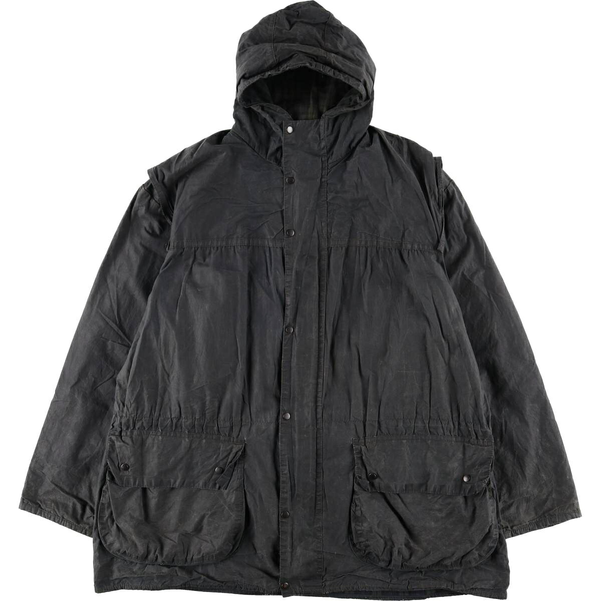 Barbour/バブアー DURHAM ダーハム 旧3ワラント ワックスコットン オイルドジャケット