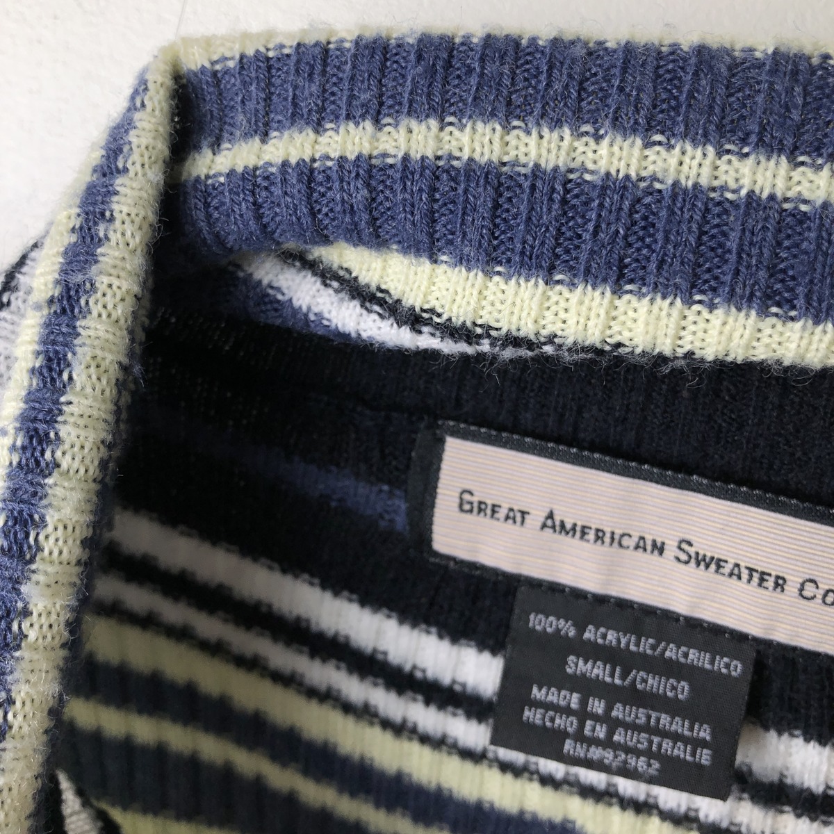 GREAT AMERICAN SWEATER CO. タートルネック アクリルニットセーター