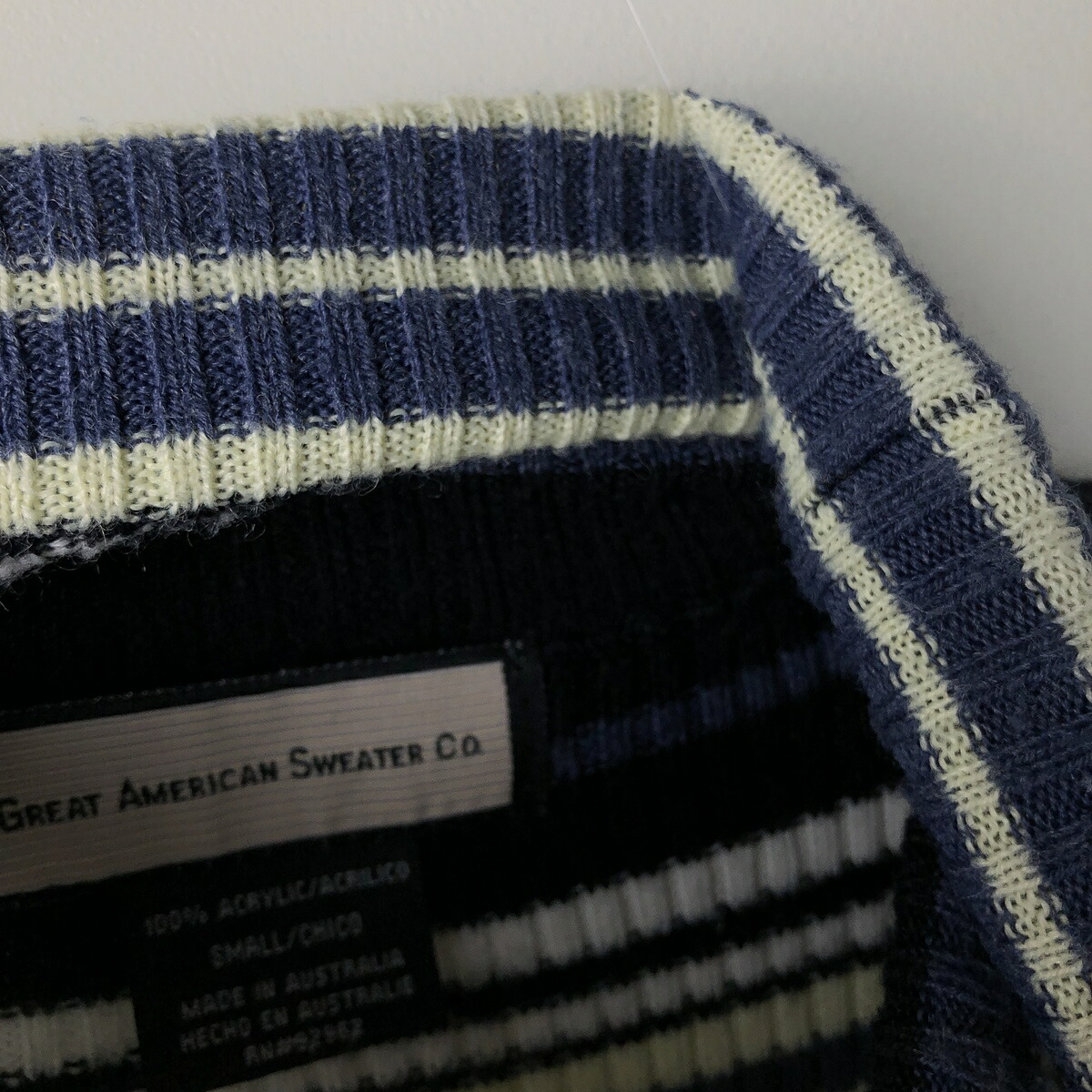 GREAT AMERICAN SWEATER CO. タートルネック アクリルニットセーター