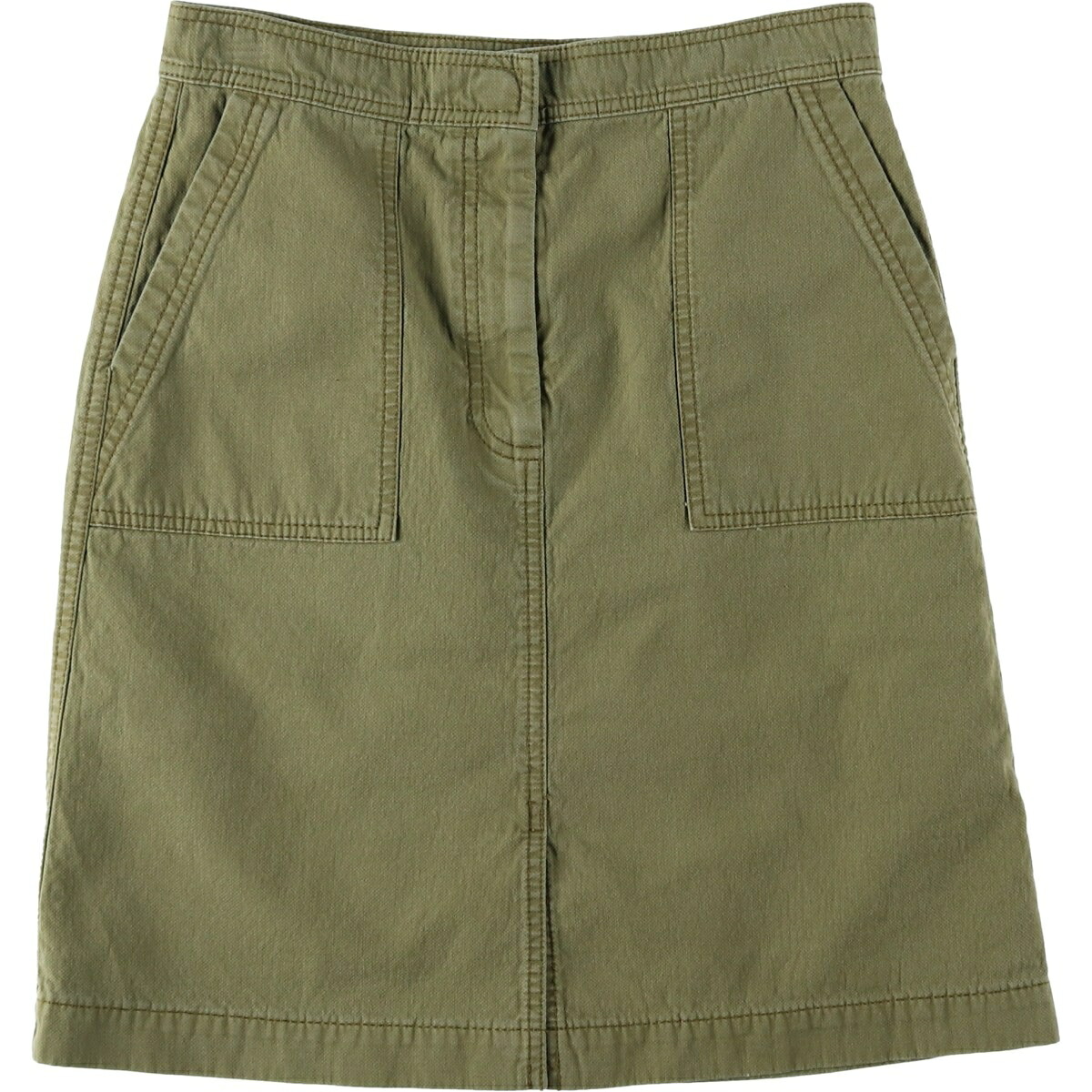J.Crew/ジェイクルー コットン ハーフ丈 Aラインスカート