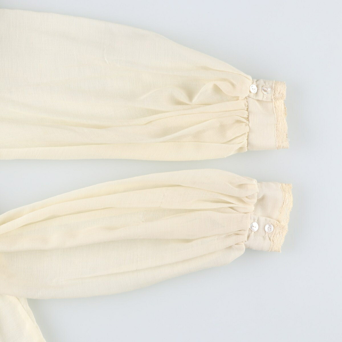 GUNNE SAX/ガンネサックス GUNNIES ガニーズ 長袖 シースルーシャツ