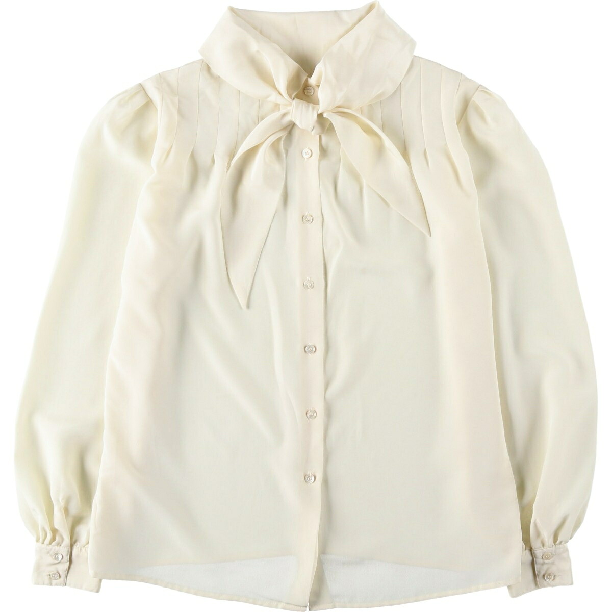 Liz Claiborne/リズクレイボーン 長袖 ボウタイ ブラウス