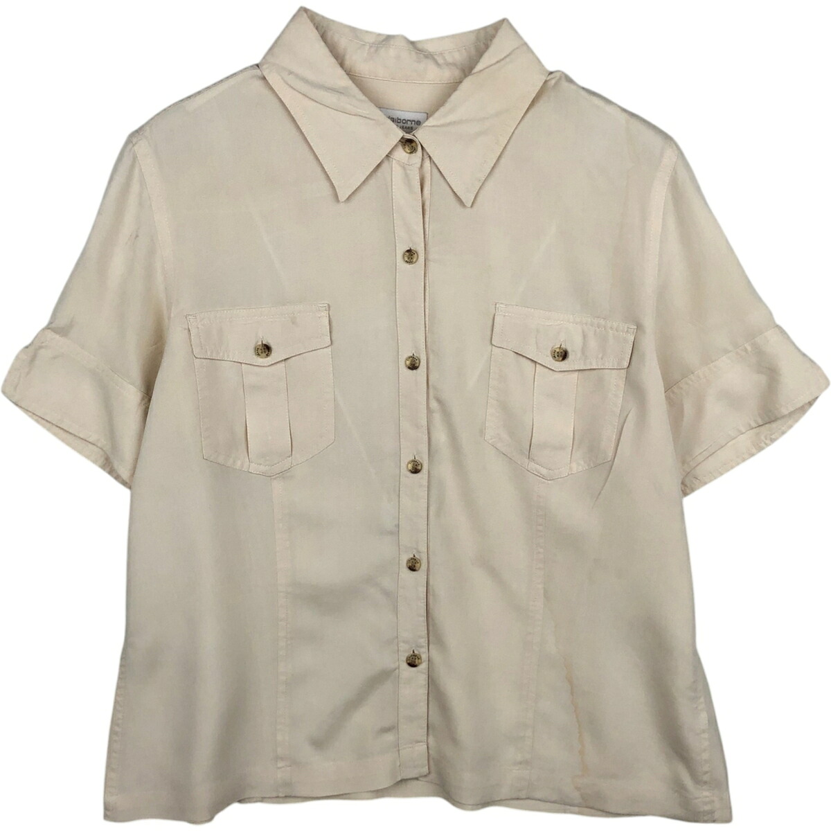 Liz Claiborne/リズクレイボーン LIZWEAR JEANS 半袖 ボックスシャツ