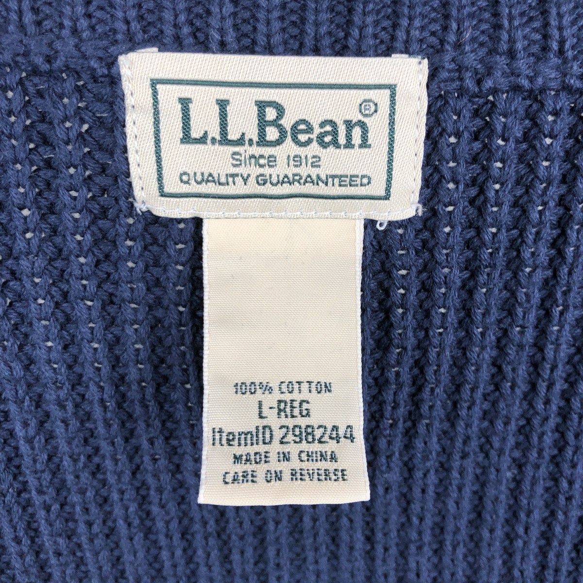 L.L.Bean/エルエルビーン ドライバーズニットセーター