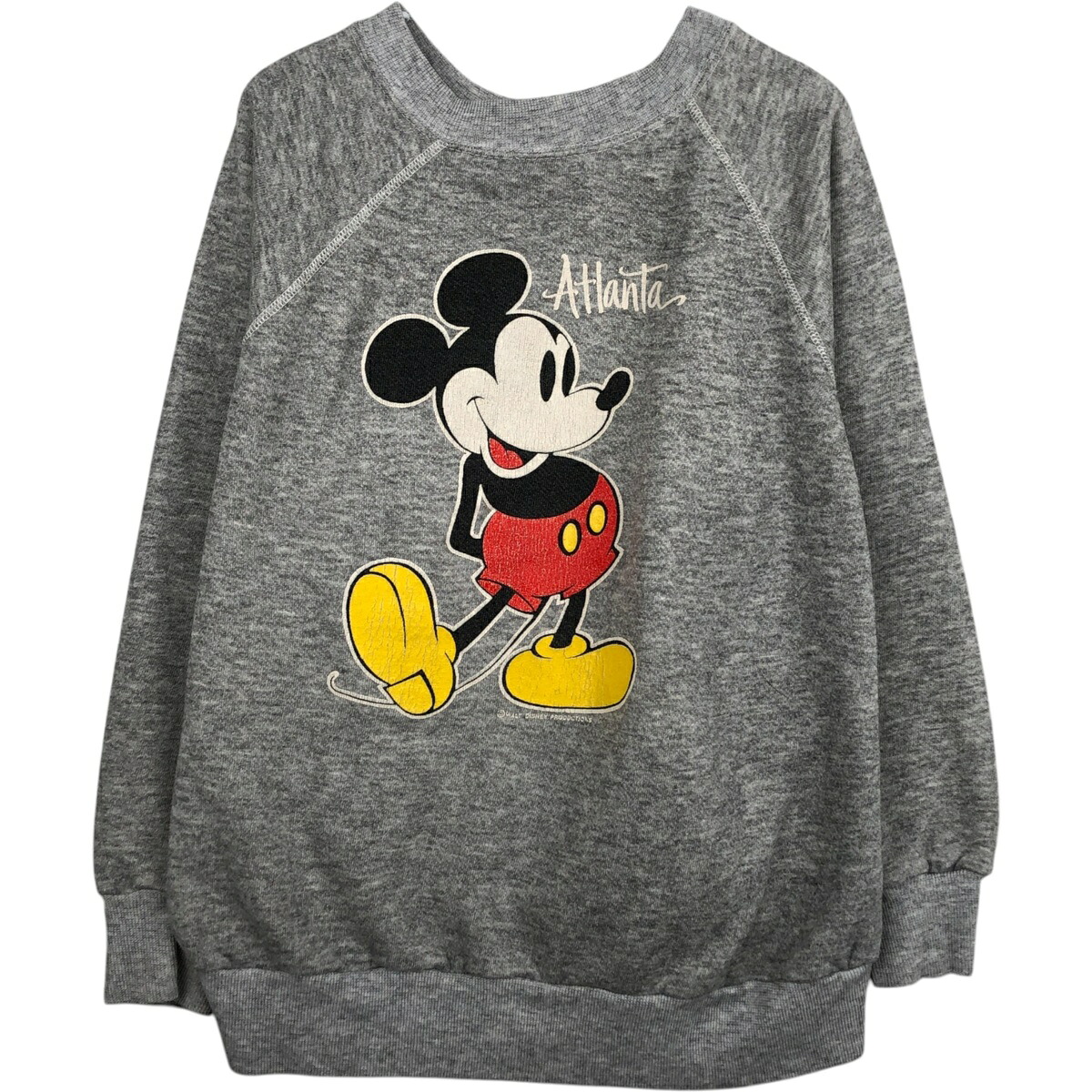 VELVA SHEEN/ベルバシーン MICKEY MOUSE ミッキーマウス キャラクタースウェットシャツ トレーナー