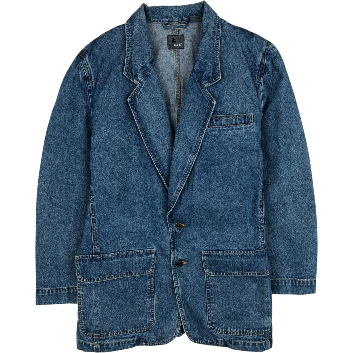 Liz Claiborne/リズクレイボーン Lizwear デニムテーラードジャケット