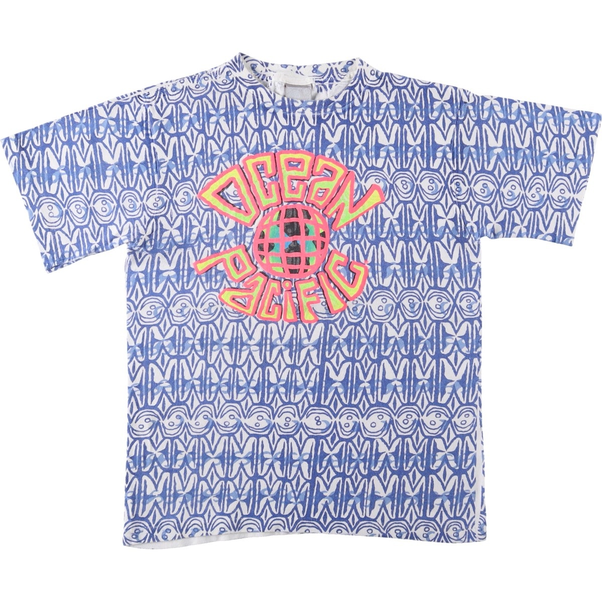 Ocean pacific/オーシャンパシフィック 銀タグ サーフ スケートTシャツ