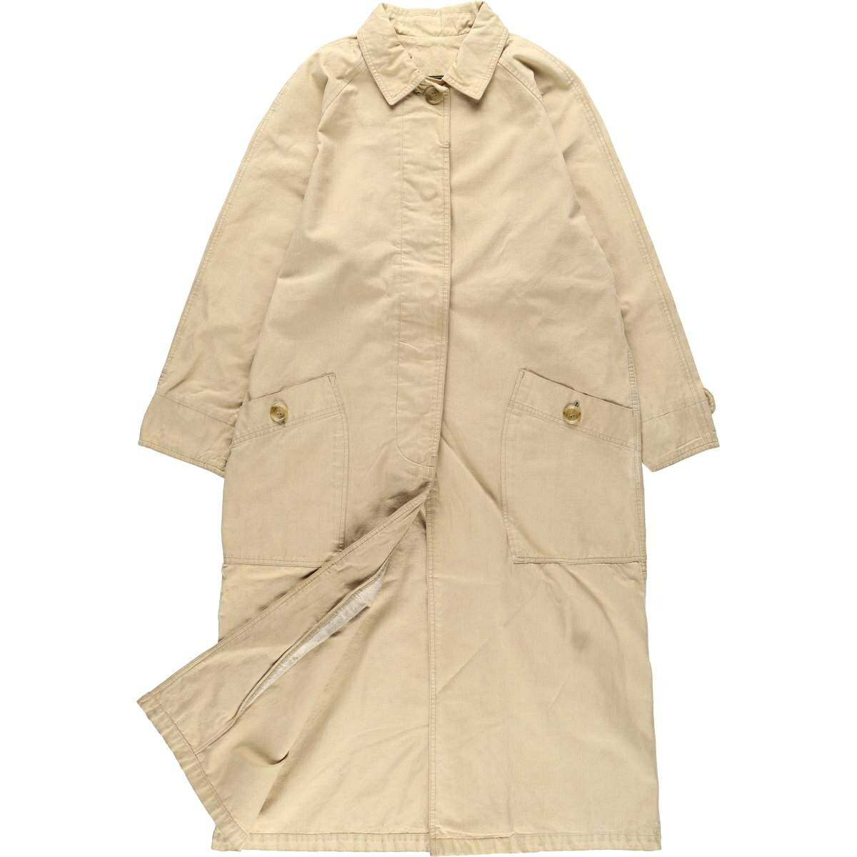 Eddie Bauer/エディーバウアー 黒タグ ステンカラーコート バルマカーンコート