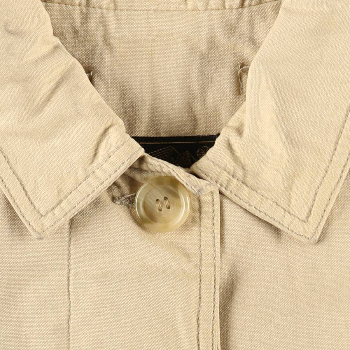 古着 80～90年代 エディーバウアー Eddie Bauer 黒タグ ステンカラーコート バルマカーンコート レディースM相当 ヴィンテージ /eaa620508 【中古】 【260601】 【ADEL/アデル】