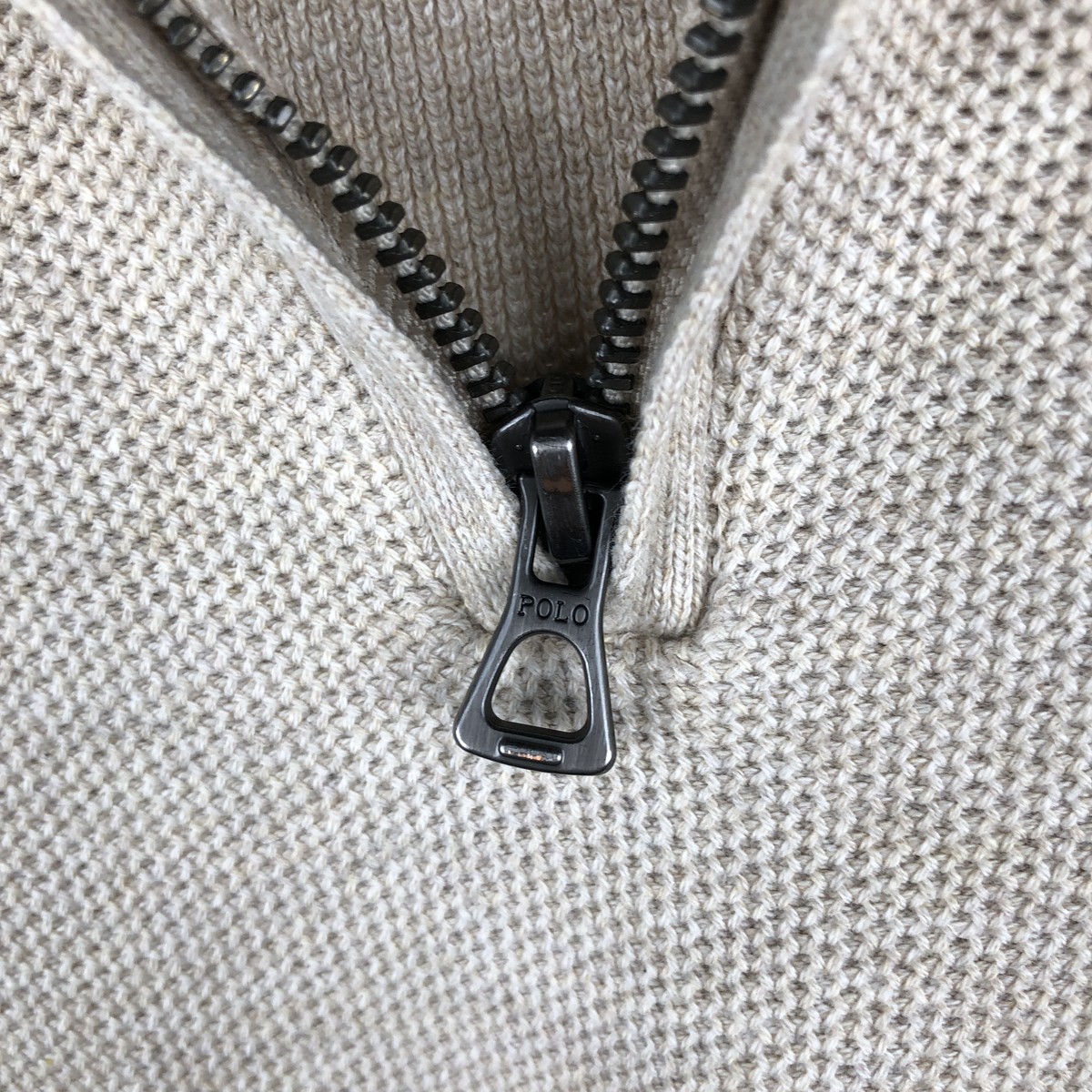 Ralph Lauren/ラルフローレン POLO RALPH LAUREN コットンニットハーフジップセーター