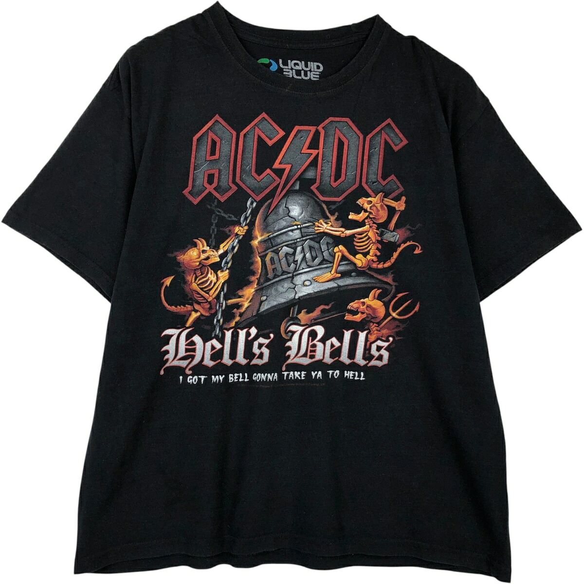 LIQUID BLUE/リキッドブルー AC/DC エーシーディーシー バンドTシャツ バンT