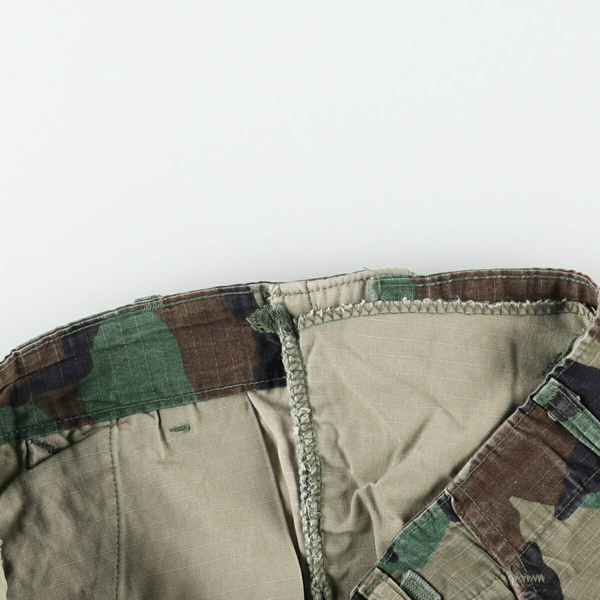 TROUSERS HOT WEATHER WOODLAND CAMOUFLAGE PATTERN COMBAT ミリタリー カーゴパンツ コンバットパンツ