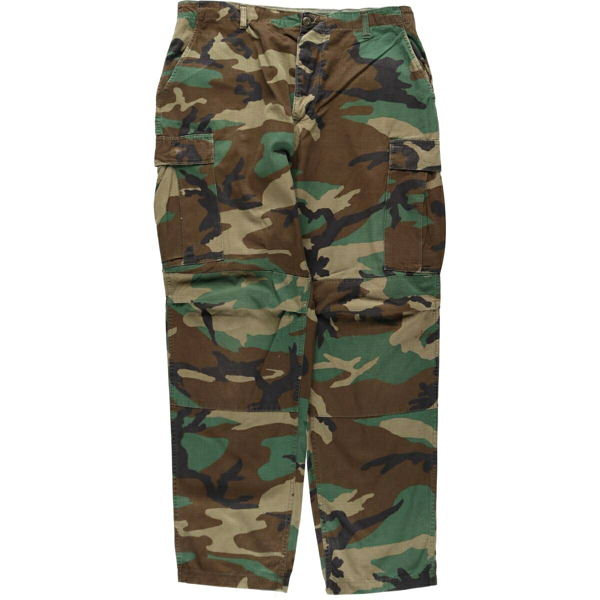 TROUSERS HOT WEATHER WOODLAND CAMOUFLAGE PATTERN COMBAT ミリタリー カーゴパンツ コンバットパンツ