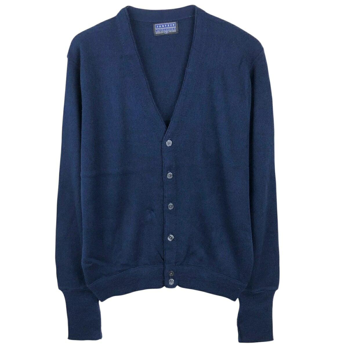 Jantzen/ジャンセン アクリルニットカーディガン