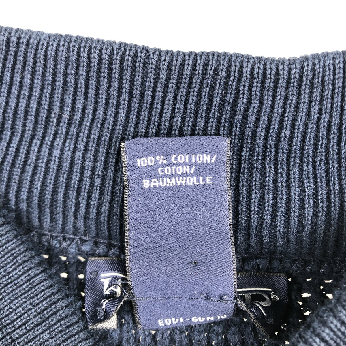 古着 ランズエンド LANDS END ヘンリーネック コットンニットセーター USA製 メンズM相当 /eaa637244 【中古】 【260422】