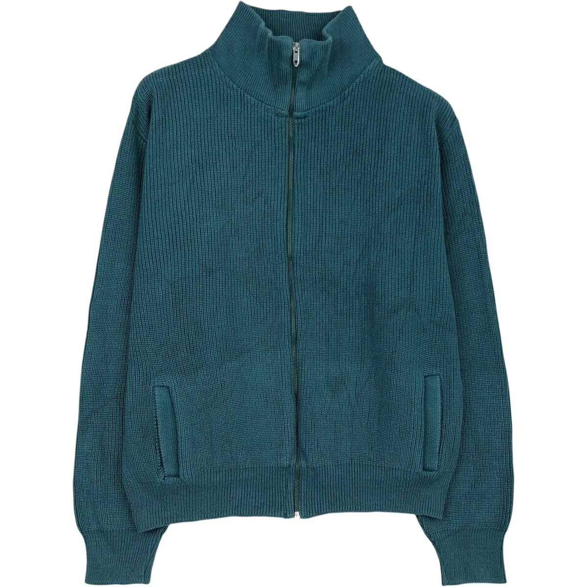 L.L.Bean/エルエルビーン コットンニットフルジップセーター