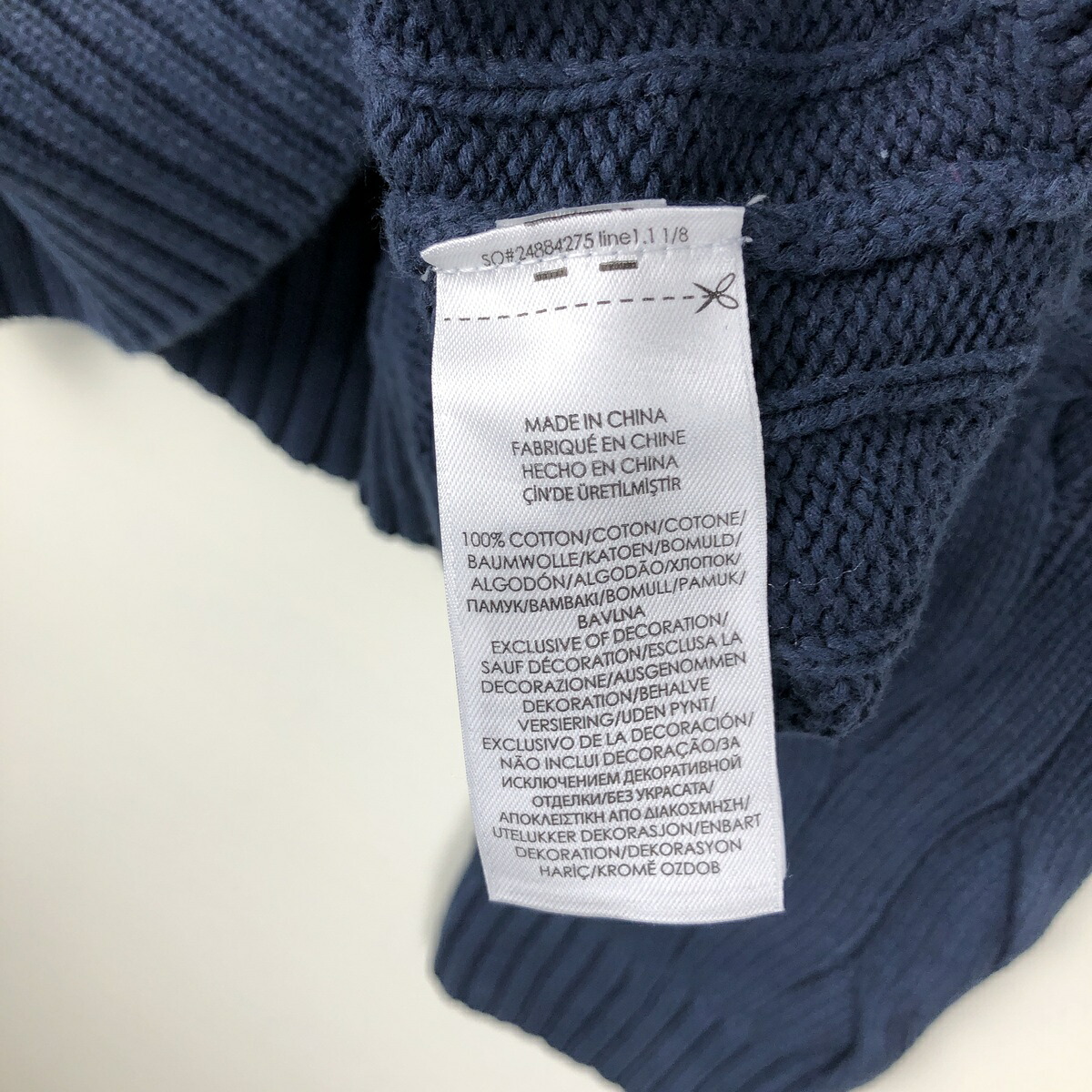 古着 ラルフローレン Ralph Lauren POLO RALPH LAUREN ロールネック コットンニットセーター メンズXL相当 /eaa637513 【中古】 【260509】
