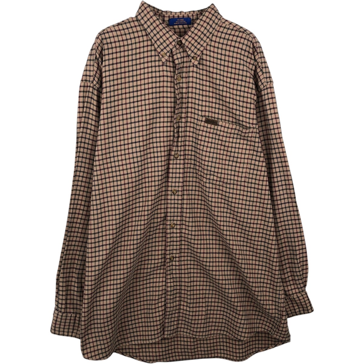PENDLETON/ペンドルトン 長袖 ボタンダウン ライトネルチェックシャツ