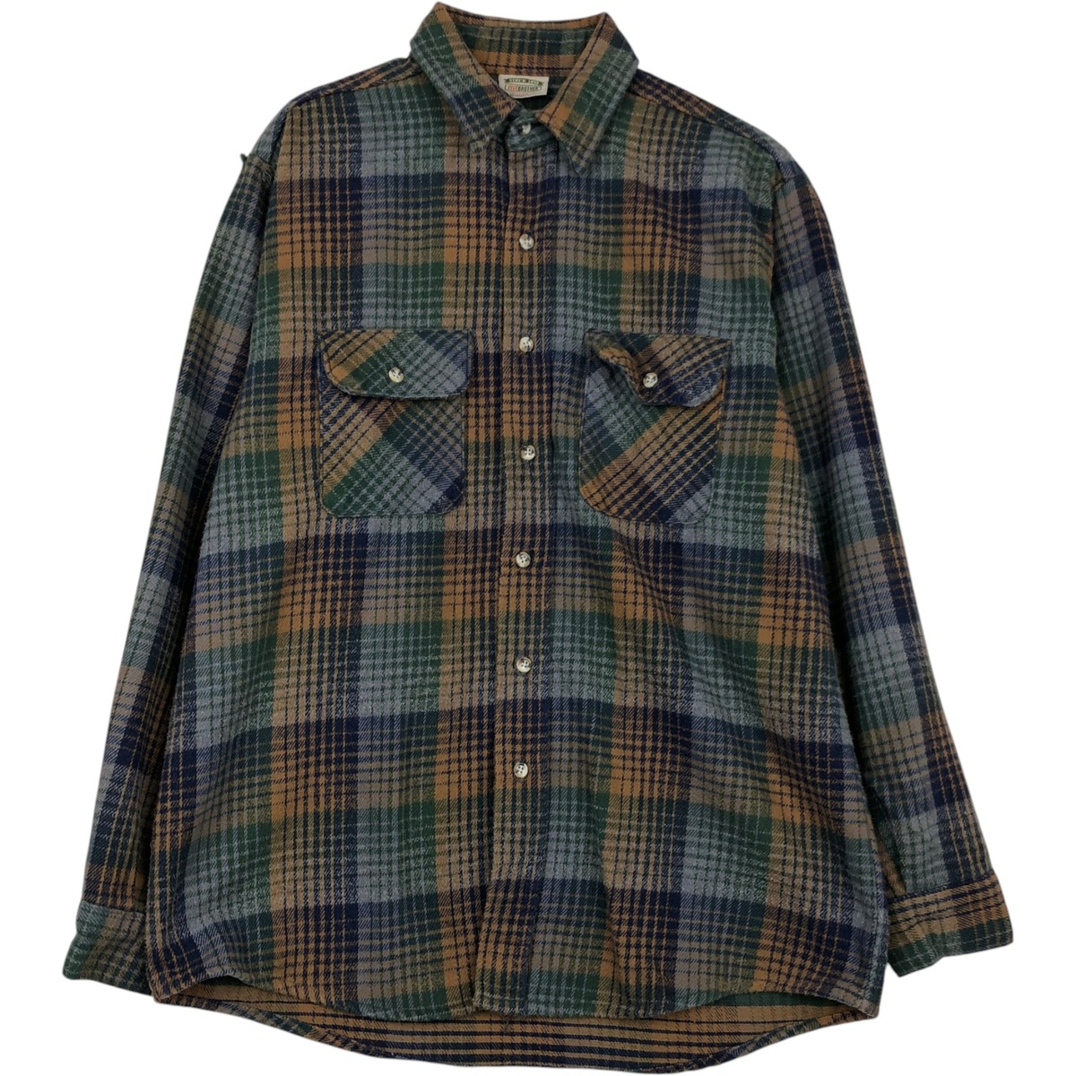 Five Brother/ファイブブラザー 長袖 フランネルチェックシャツ