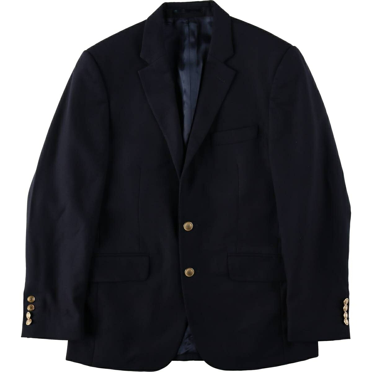 Aquascutum/アクアスキュータム LONDON 紺ブレザー テーラードジャケット
