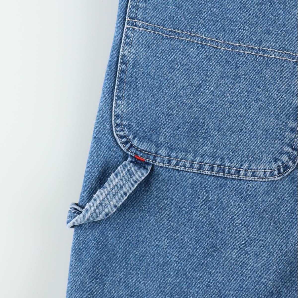 古着 ディッキーズ Dickies デニムオーバーオール メンズw35相当 /eaa630407 【中古】 【260427】