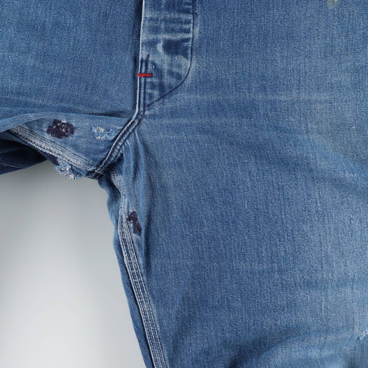 古着 80～90年代 ディッキーズ Dickies デニムオーバーオール メンズw37相当 ヴィンテージ /eaa630413 【中古】 【260427】