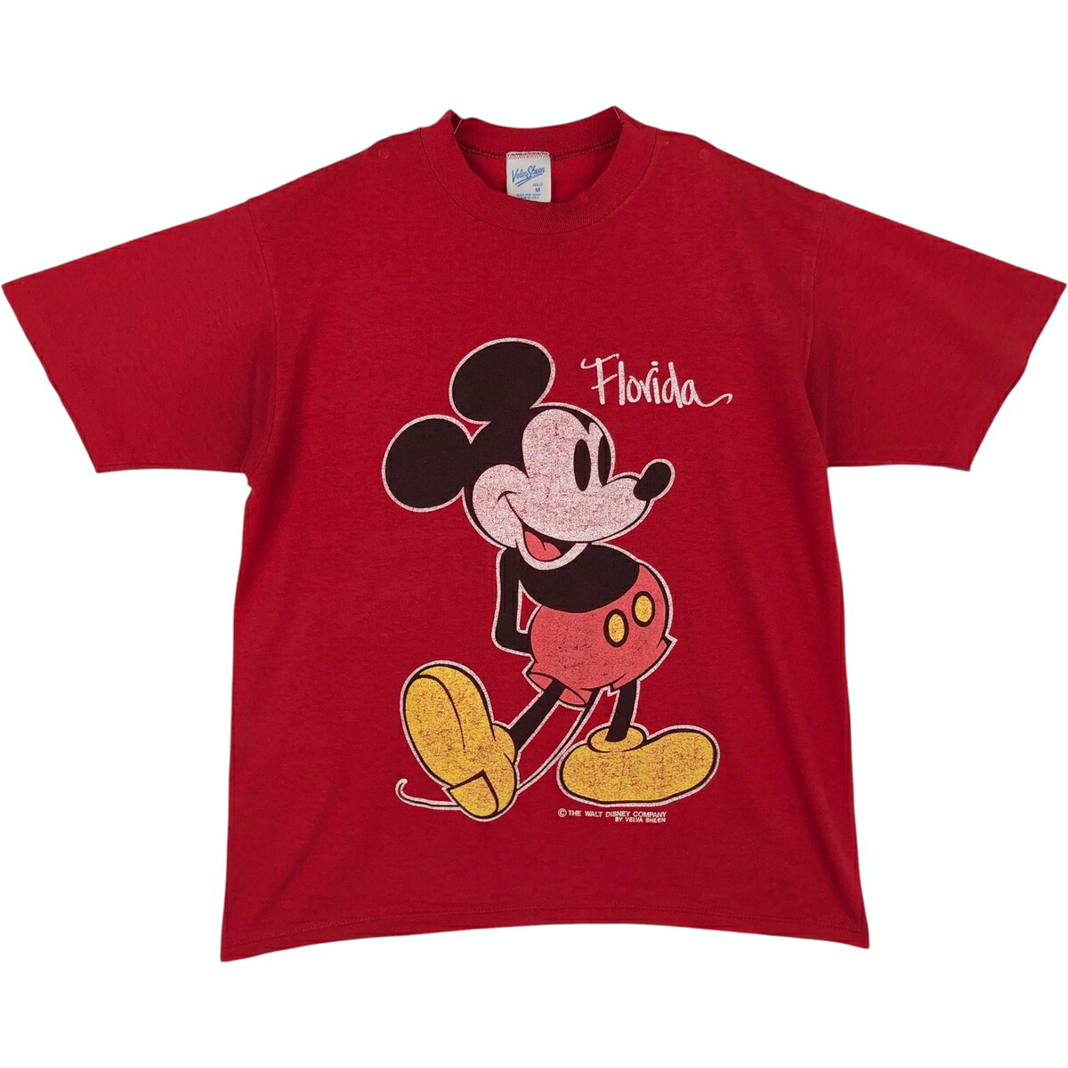 VELVA SHEEN/ベルバシーン MICKEY MOUSE ミッキーマウス キャラクタープリントTシャツ
