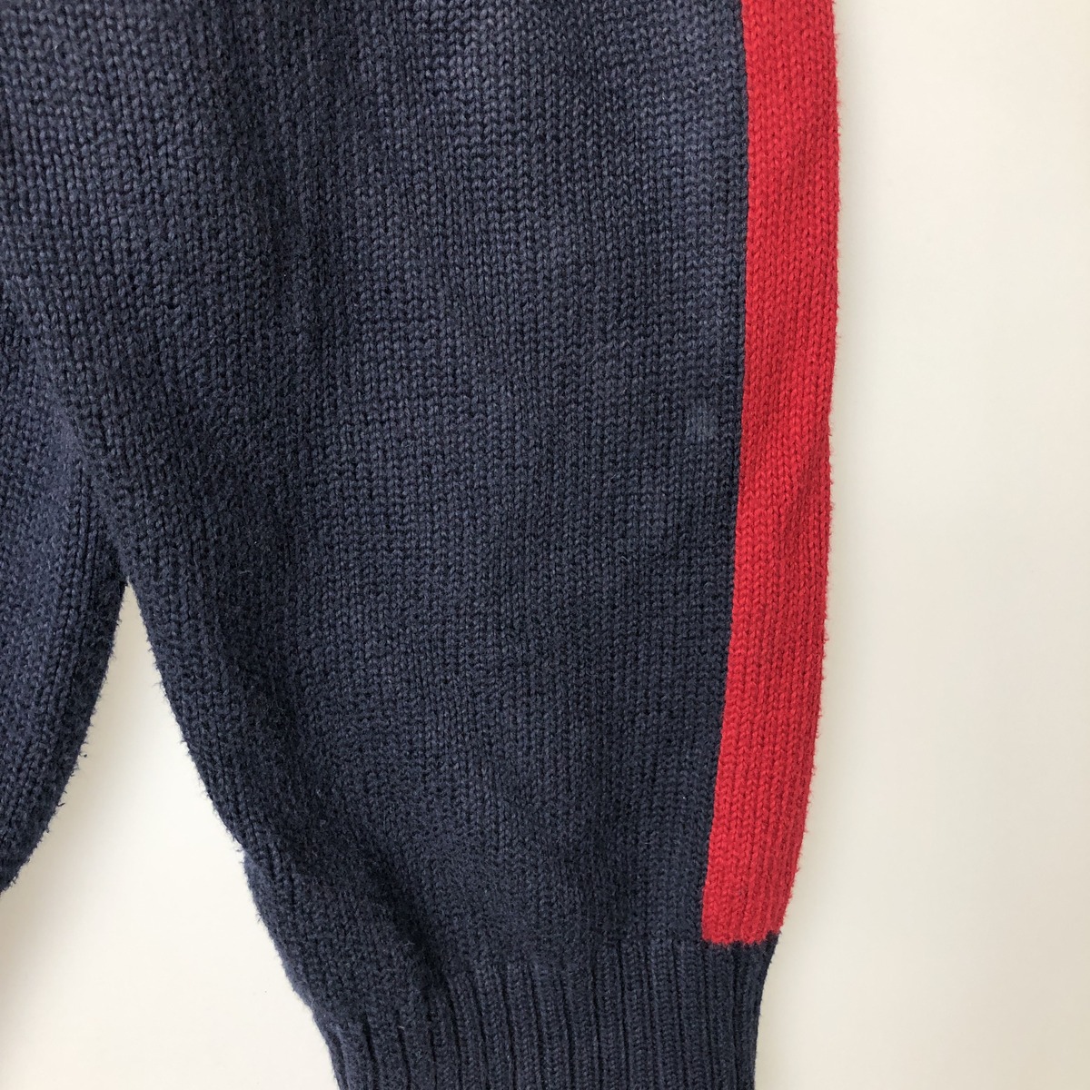 古着 ラルフローレン Ralph Lauren POLO by Ralph Lauren ワンポイント コットンニットハーフジップセーター XXL メンズXXL相当 /eaa631940 【中古】 【260412】