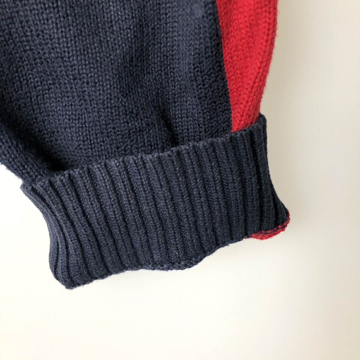 古着 ラルフローレン Ralph Lauren POLO by Ralph Lauren ワンポイント コットンニットハーフジップセーター XXL メンズXXL相当 /eaa631940 【中古】 【260412】