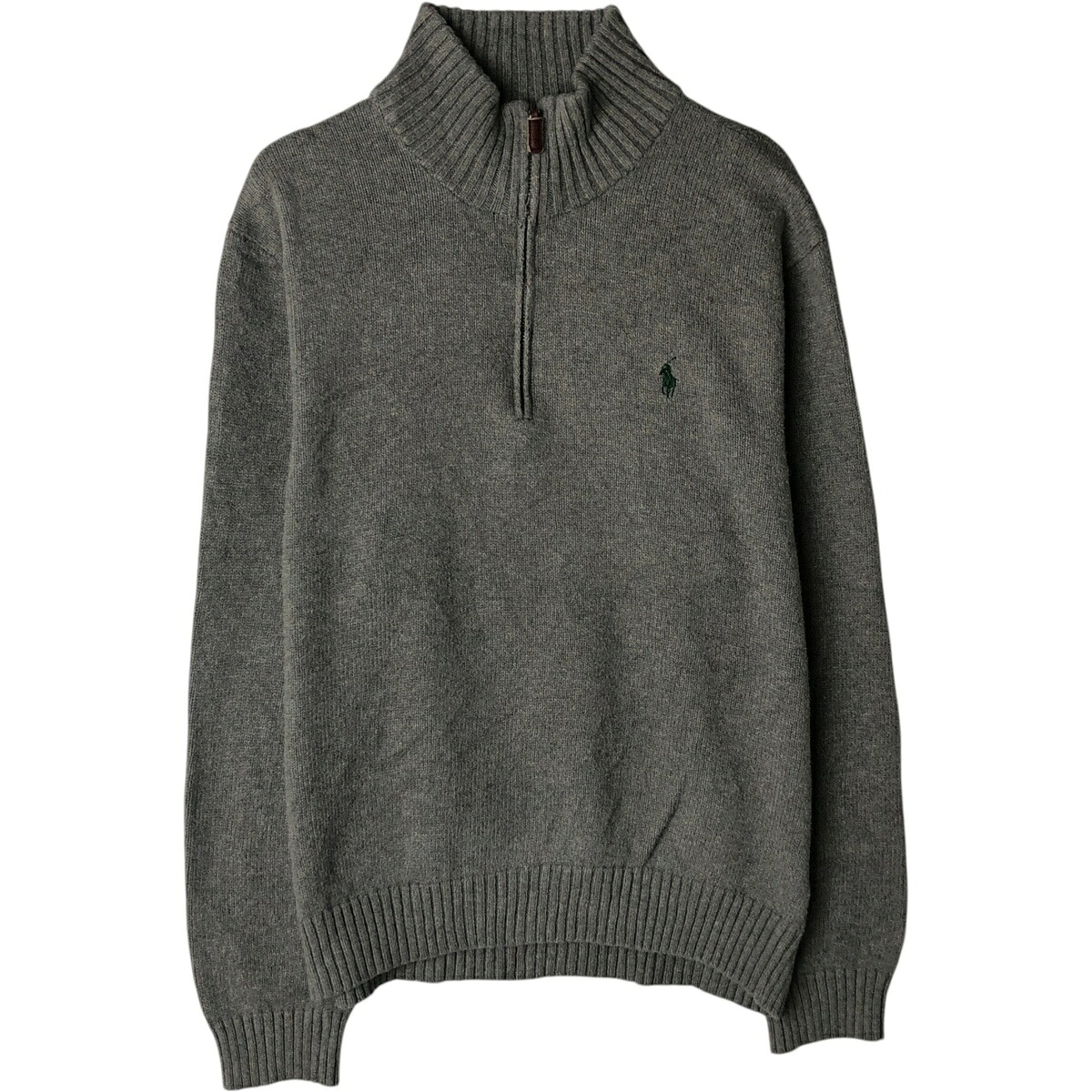 Ralph Lauren/ラルフローレン POLO RALPH LAUREN コットンニットハーフジップセーター