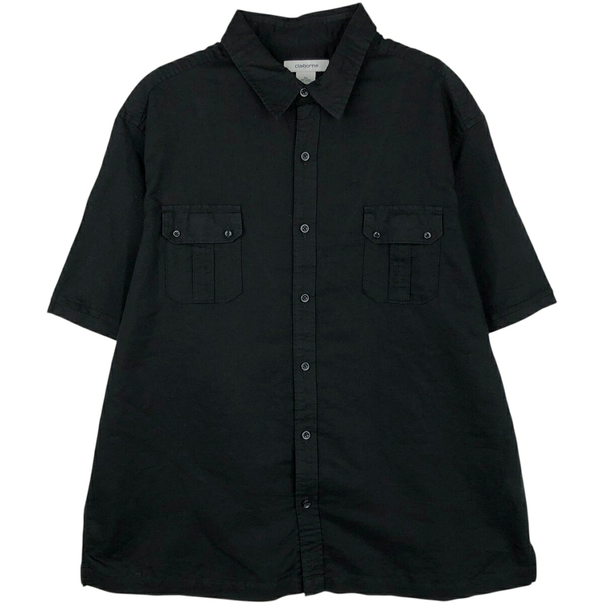 Liz Claiborne/リズクレイボーン claiborne 半袖 リネンシャツ