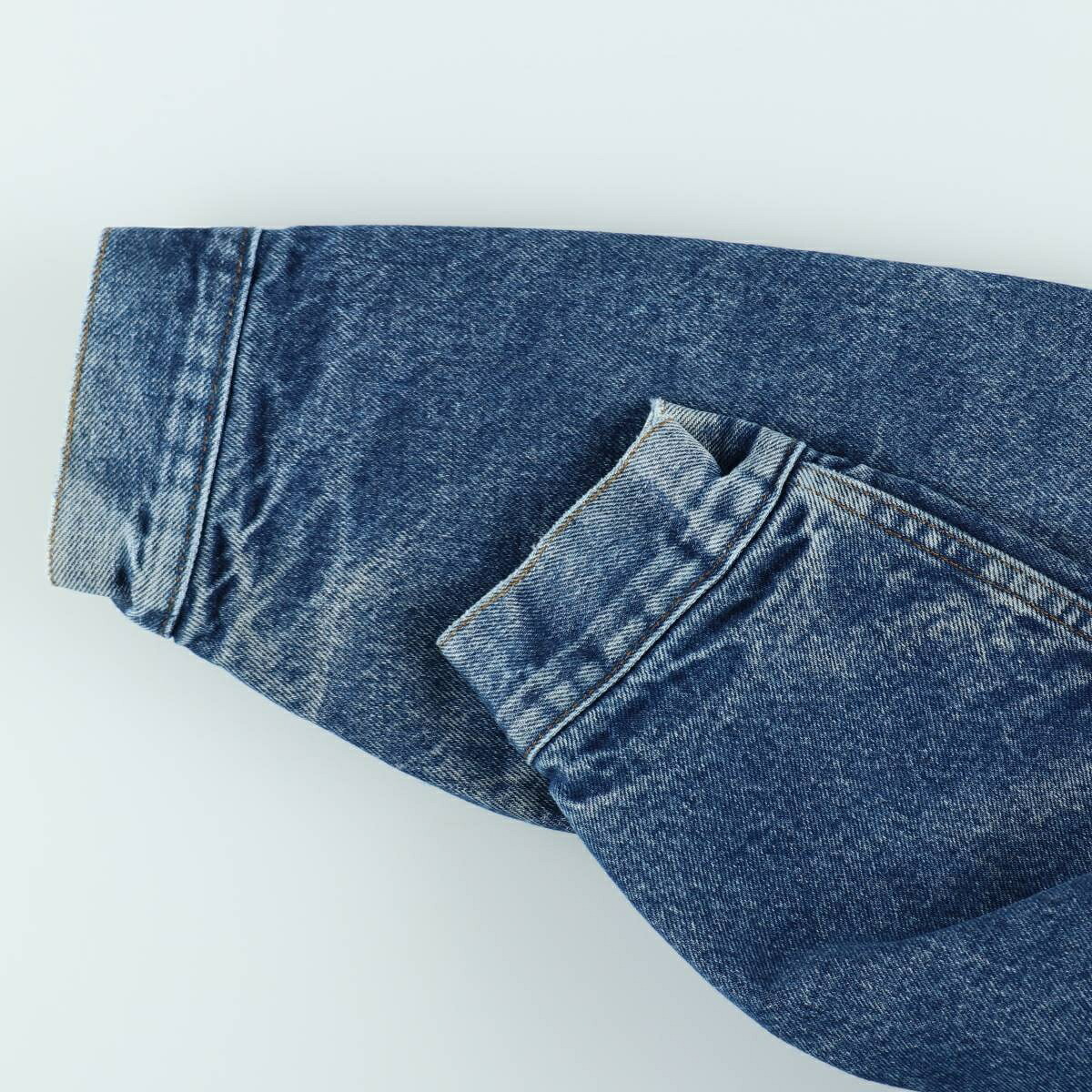 古着 80～90年代 リーバイス Levis 71608-0216 中綿入り デニムボアジャケット USA製 メンズXL相当 ヴィンテージ /eaa632454 【中古】 【260412】