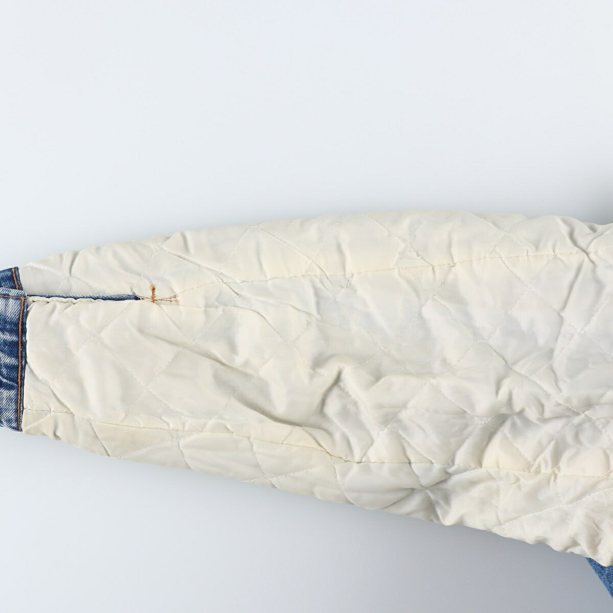 古着 90年代 リーバイス Levis 71608-0216 中綿入り デニムボアジャケット USA製 メンズXXL相当 /eaa632478 【中古】 【260411】